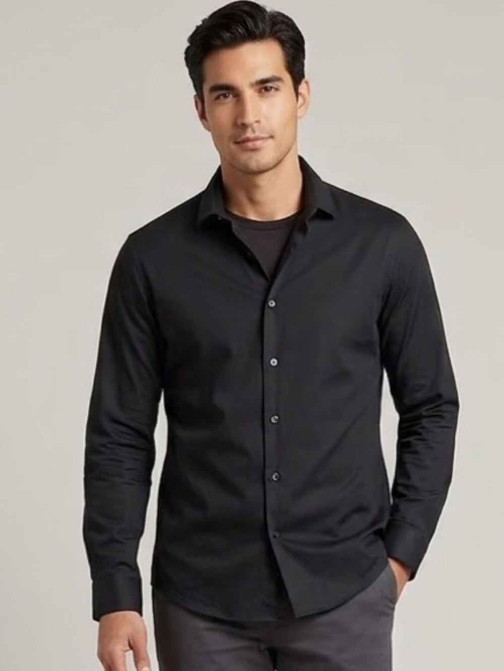 Calvin Klein Slim Fit Black Shirt